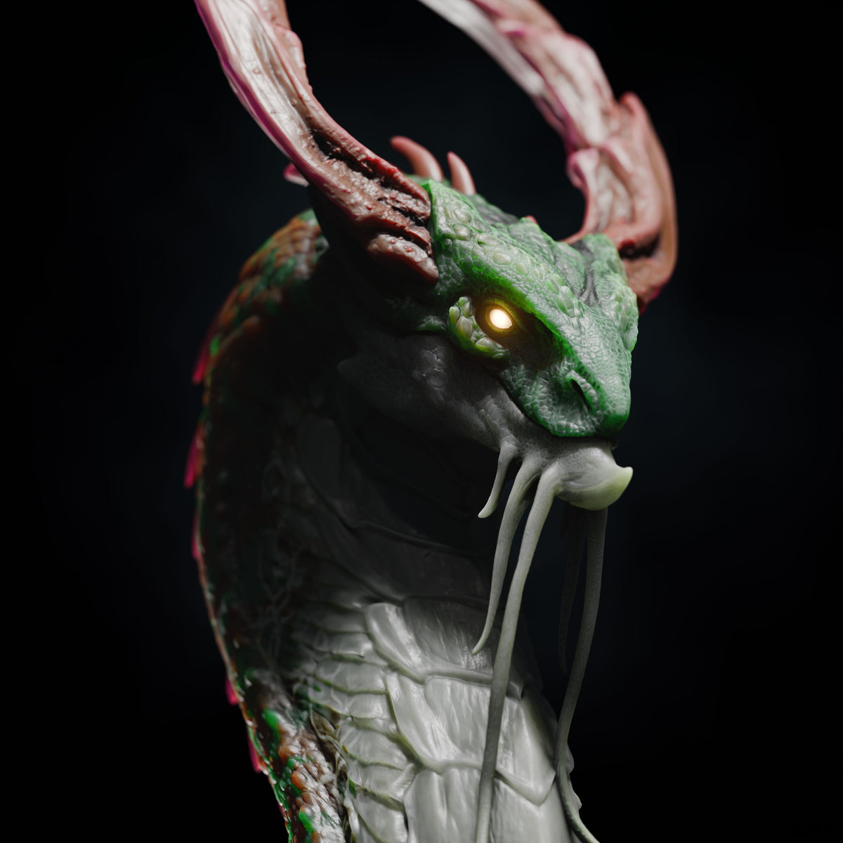 Adult Spirit Dragon // D&D Miniature Monstrosity