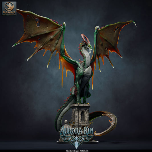 Adult Spirit Dragon // D&D Miniature Monstrosity