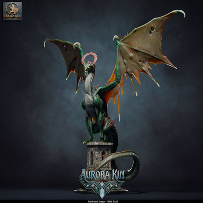 Adult Spirit Dragon // D&D Miniature Monstrosity