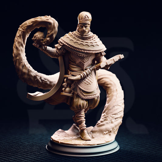 Ahmarai Waqalas - Time Wizard // DND Miniature