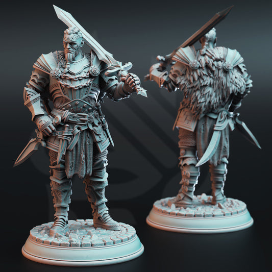 Akranak Cleric of War Figure | FantasyForge Romania