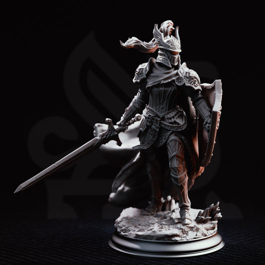 Alwine von Findros - Elite Marine Knight // D&D Miniature