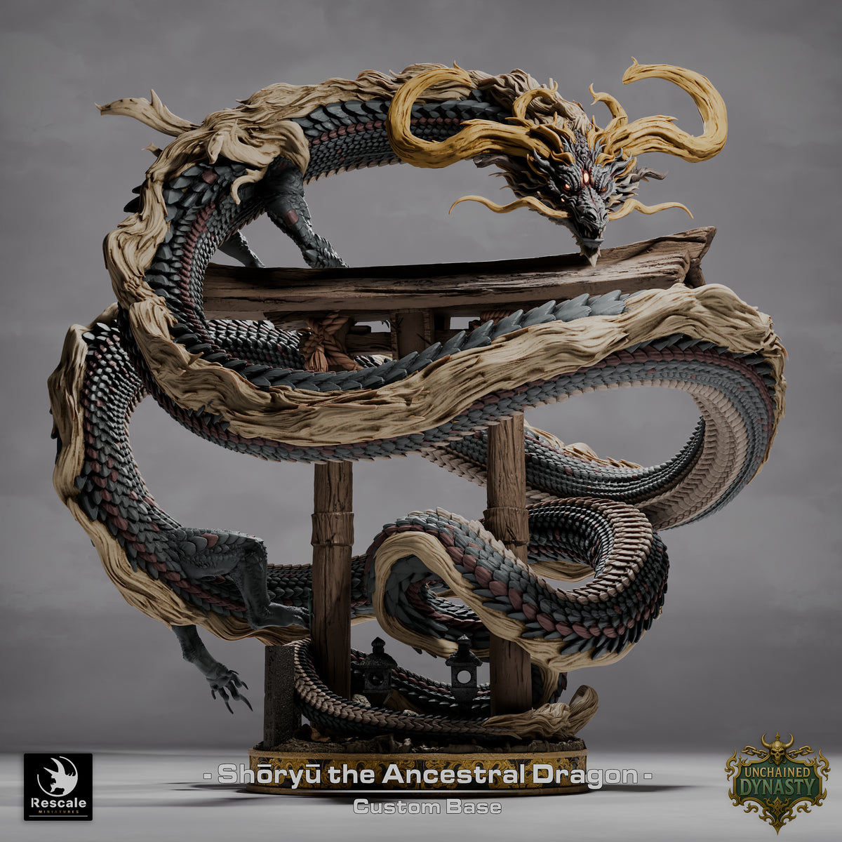 Shoryu, the Ancestral Dragon // DND Miniature