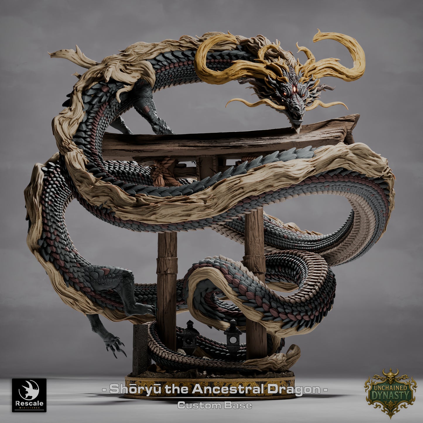 Shoryu, the Ancestral Dragon // DND Miniature
