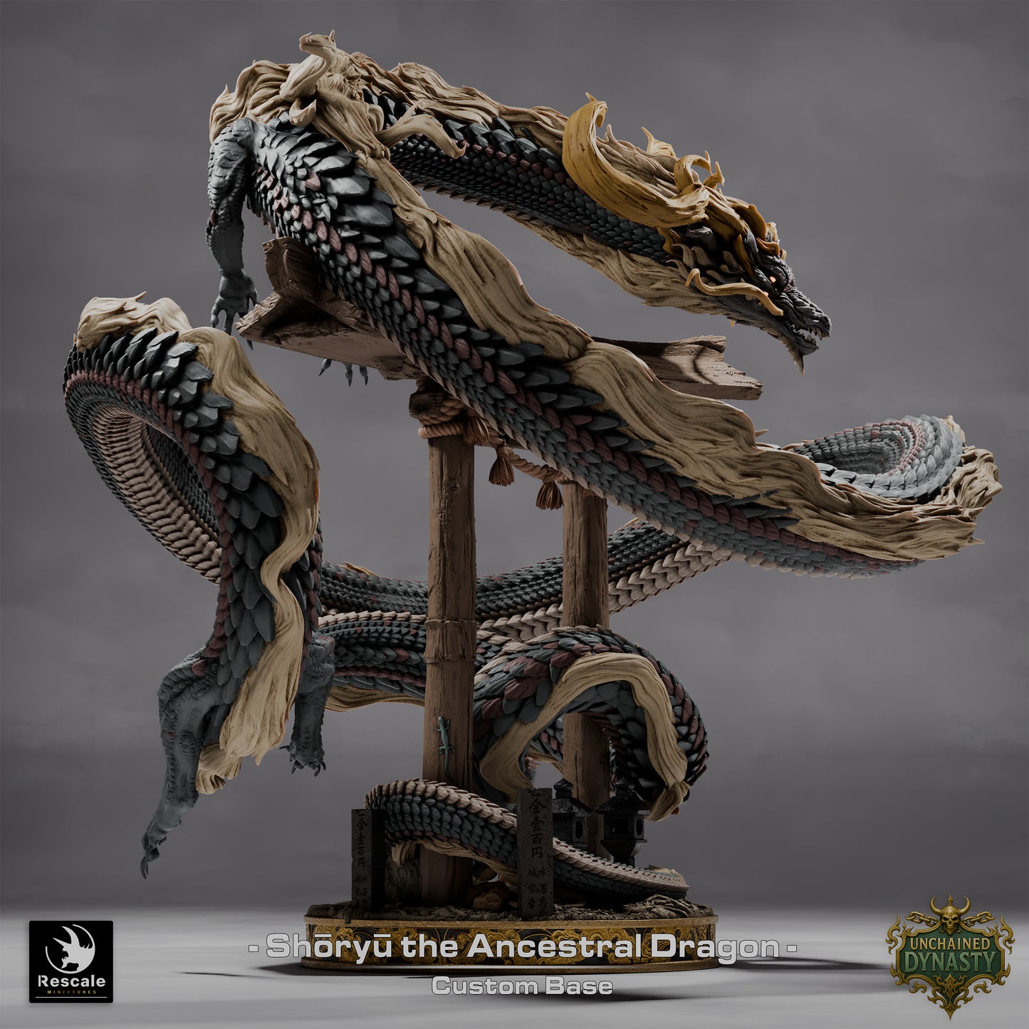 Shoryu, the Ancestral Dragon // DND Miniature
