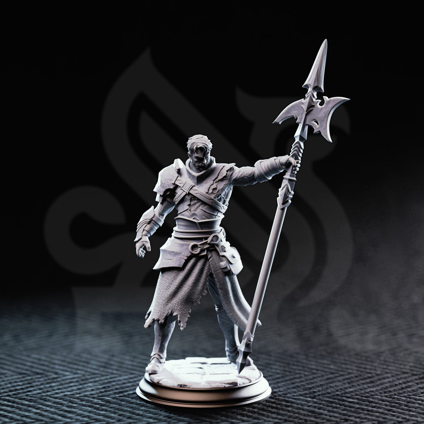 Andrek Strongarm - Hexhunter // D&D Miniature