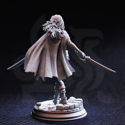 Angela Cat-Eyes // Rogue Duelist // DND Miniature