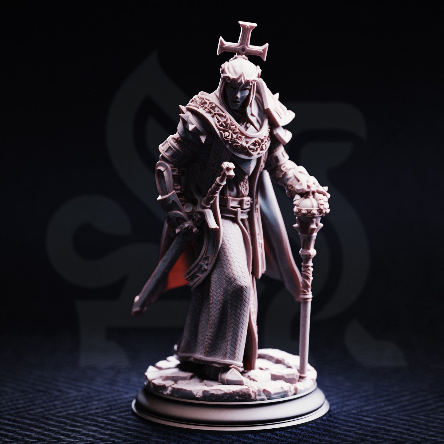 Arch Paladin Tyrius III - Will of Erdrydion // DND Miniature