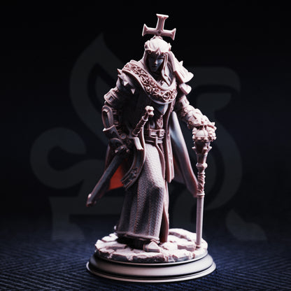 Arch Paladin Tyrius III - Will of Erdrydion // DND Miniature