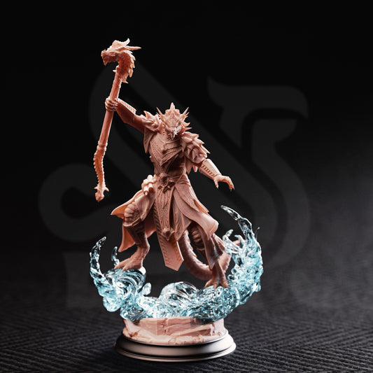 Artizak Stormscale - Chaos Dragon Sorcerer // D&D Miniature