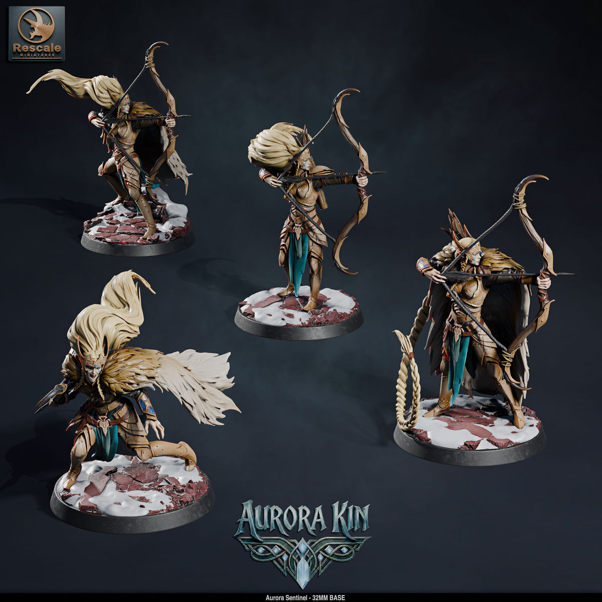 Aurora Sentinel Knights // D&D Miniature