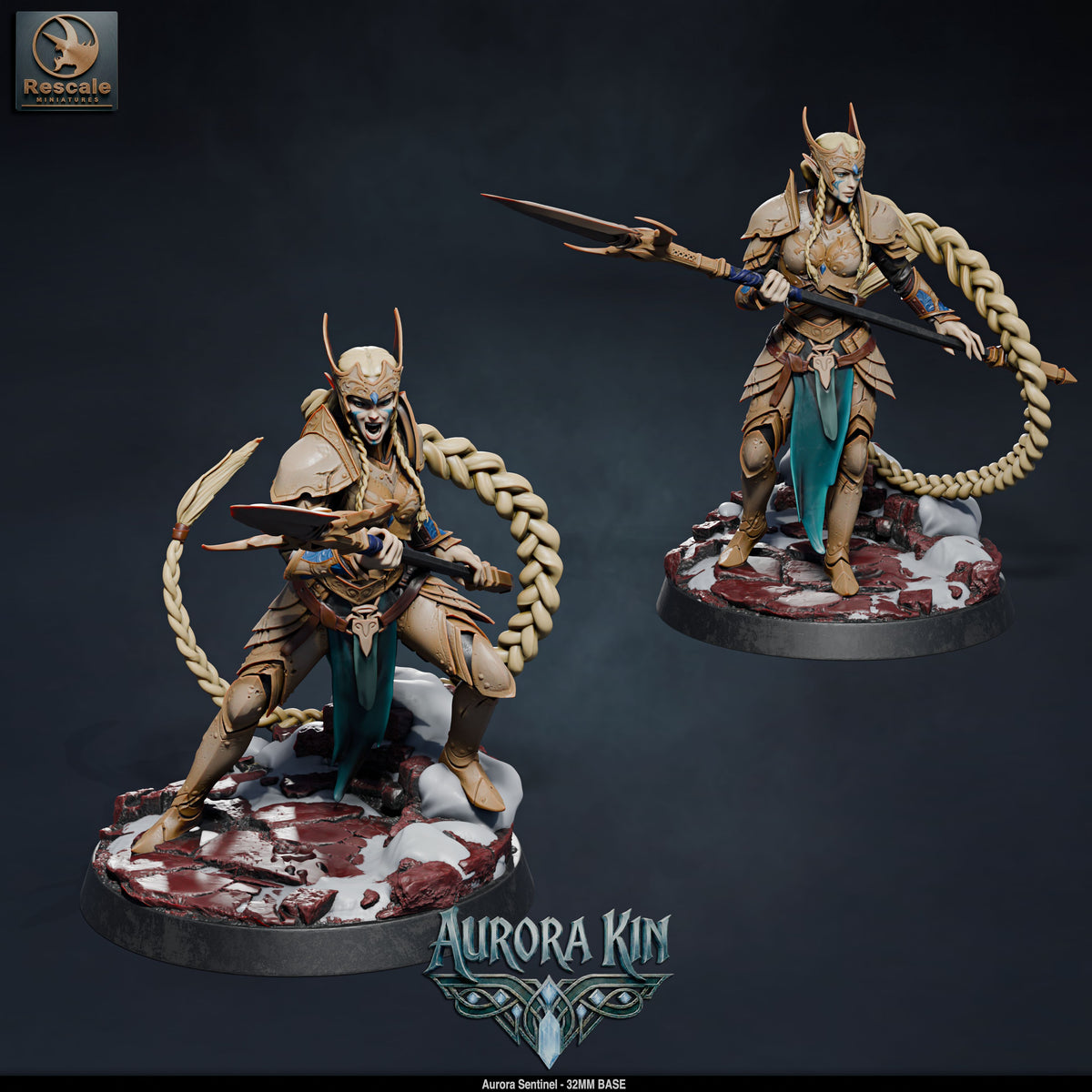 Aurora Sentinel Knights // D&D Miniature