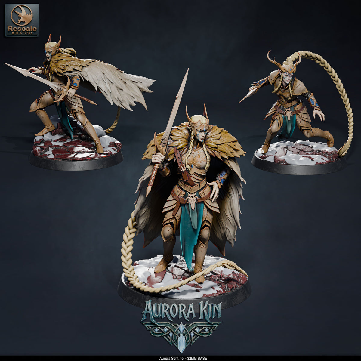 Aurora Sentinel Knights // D&D Miniature