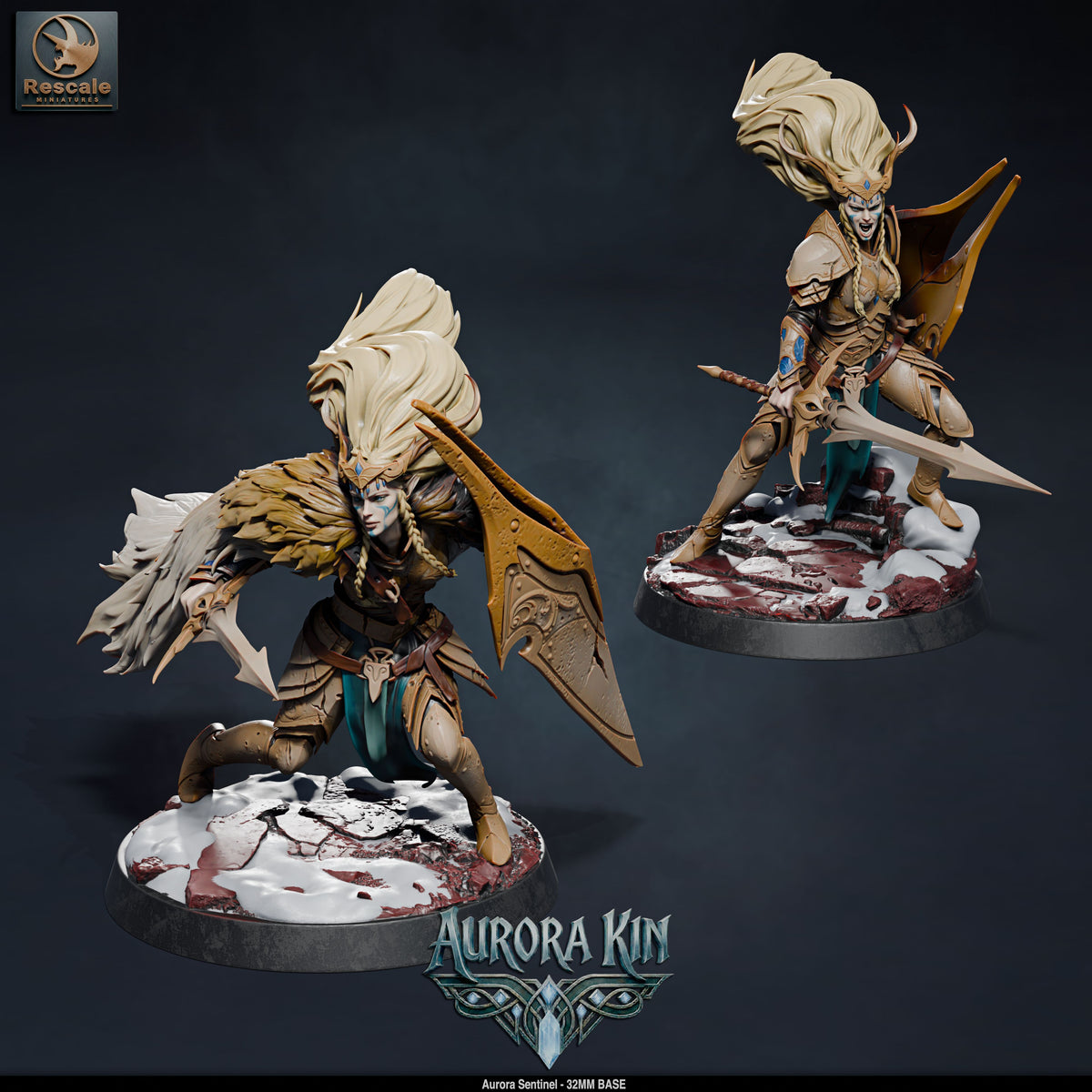 Aurora Sentinel Knights // D&D Miniature