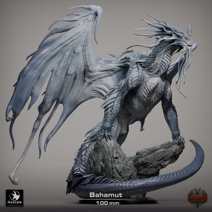 Bahamut The Platinum Dragon // DND Dragon