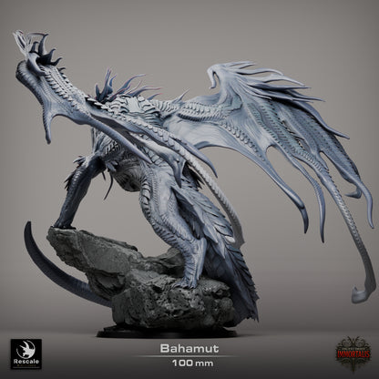 Bahamut The Platinum Dragon // DND Dragon
