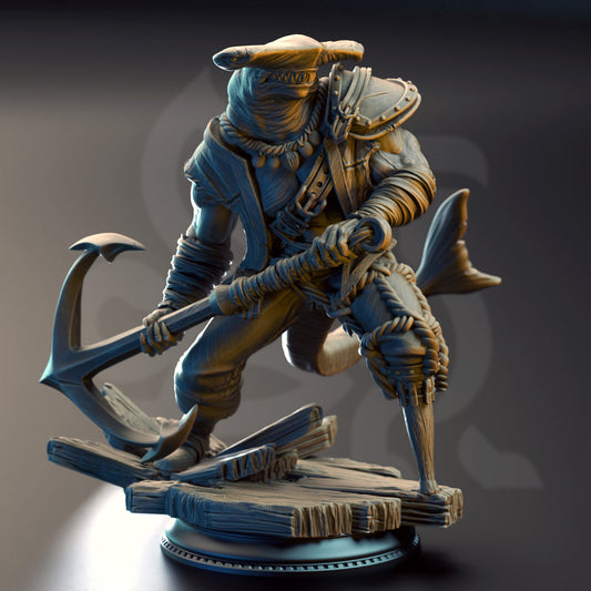 Baz Smiley Armstrong - Sharkman Enforcer