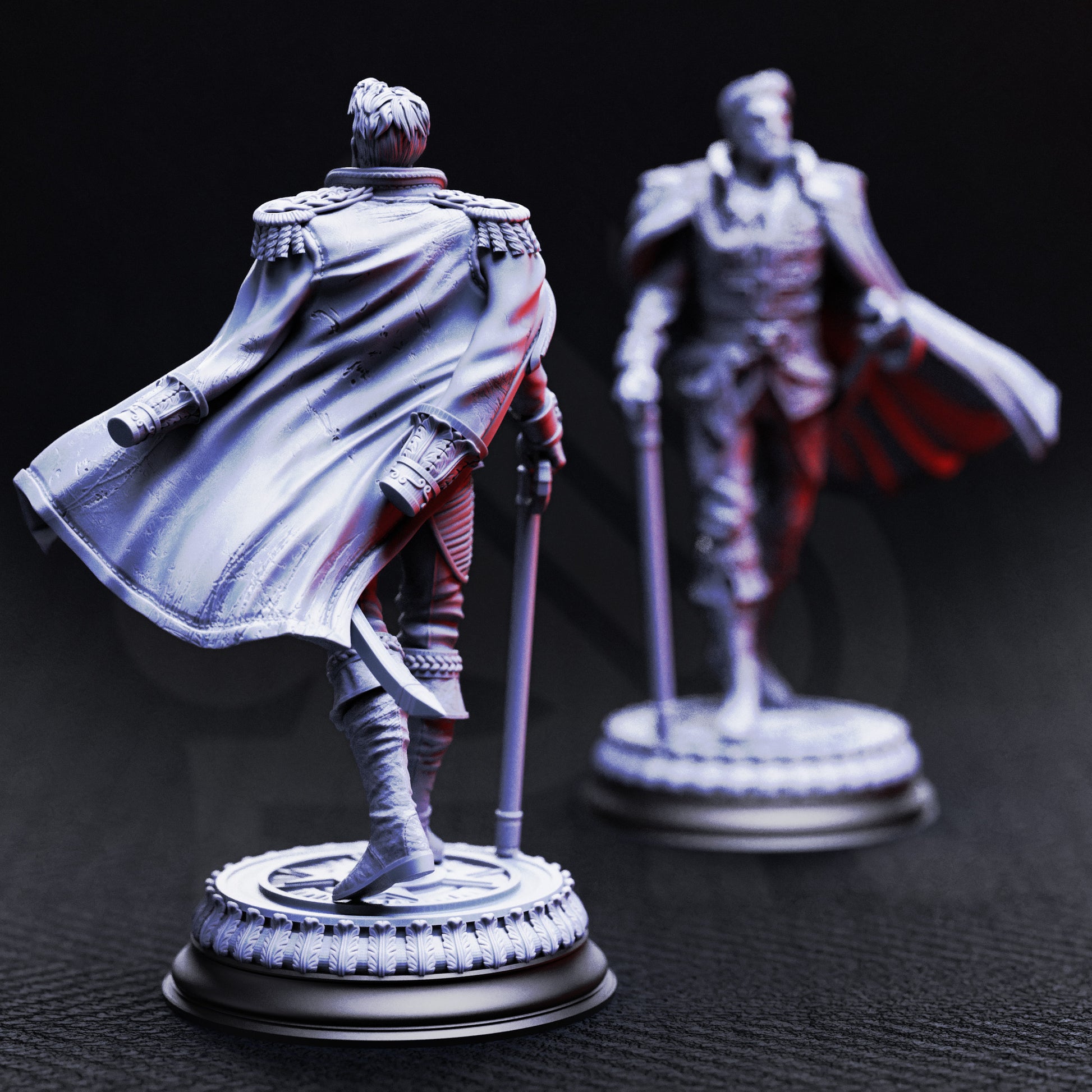 Benoit Blood-Eyes - Vampire Noble - Miniature