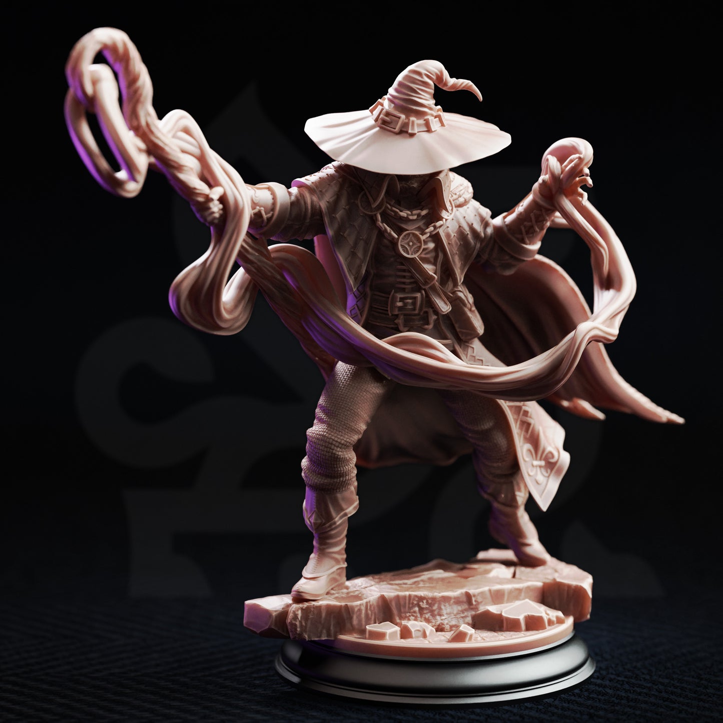 Big Hat Harrison - Professor of the Unknown // D&D Miniature