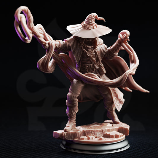 Big Hat Harrison - Professor of the Unknown // D&D Miniature