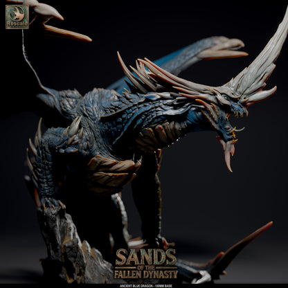 Ancient Blue Dragon // D&D Miniature Monstrosity