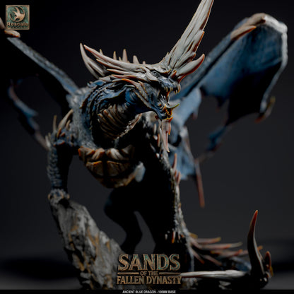 Ancient Blue Dragon // D&D Miniature Monstrosity
