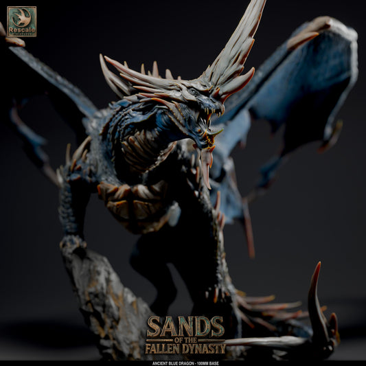 Ancient Blue Dragon // D&D Miniature Monstrosity