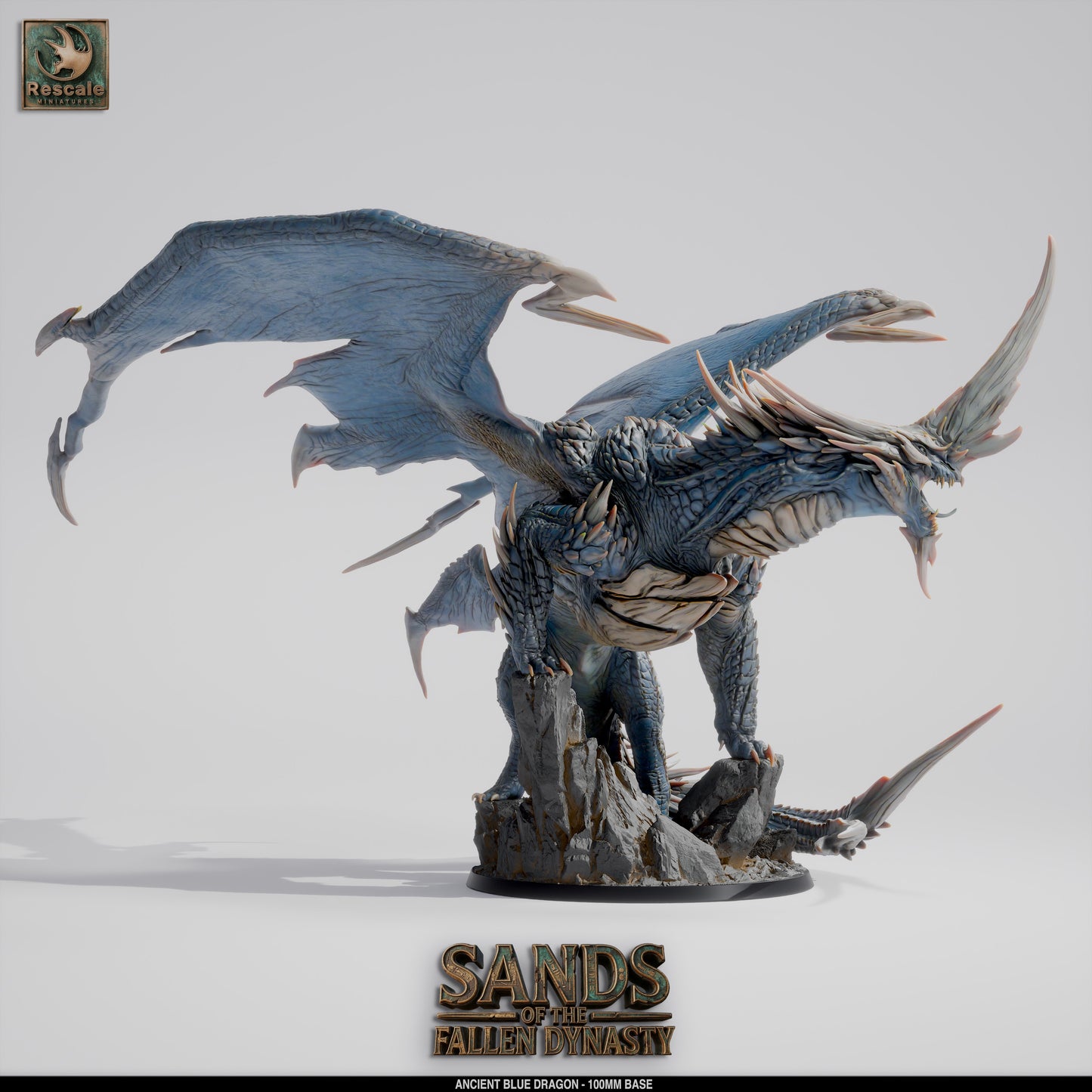 Ancient Blue Dragon // D&D Miniature Monstrosity