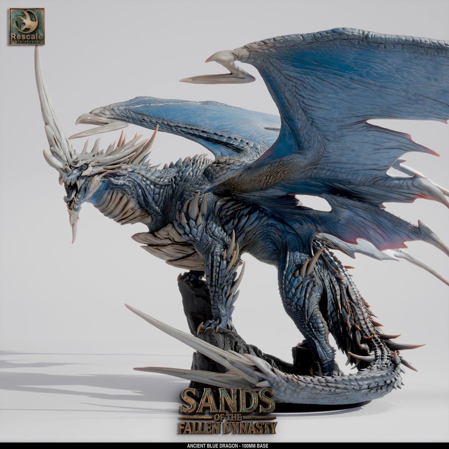 Ancient Blue Dragon // D&D Miniature Monstrosity