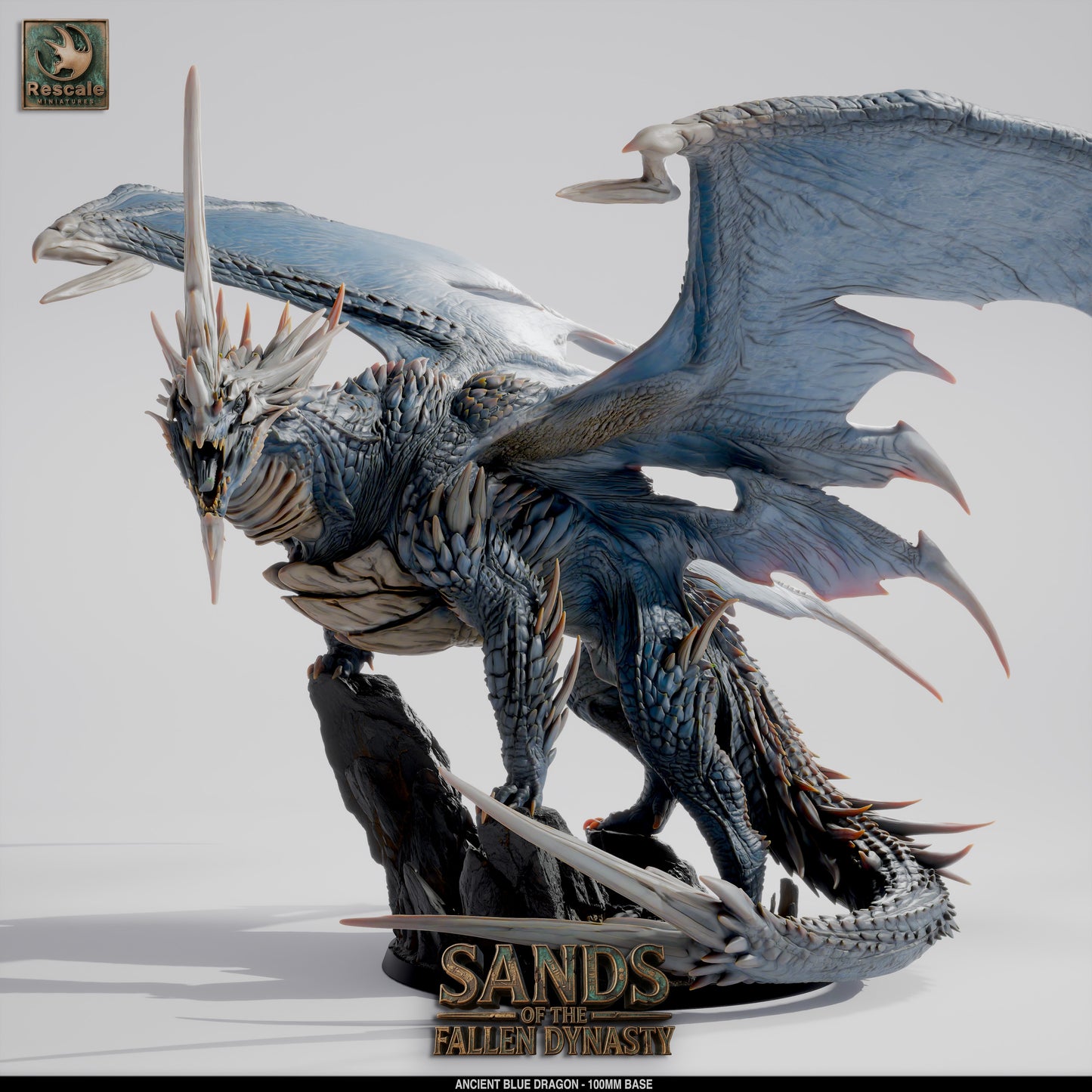 Ancient Blue Dragon // D&D Miniature Monstrosity