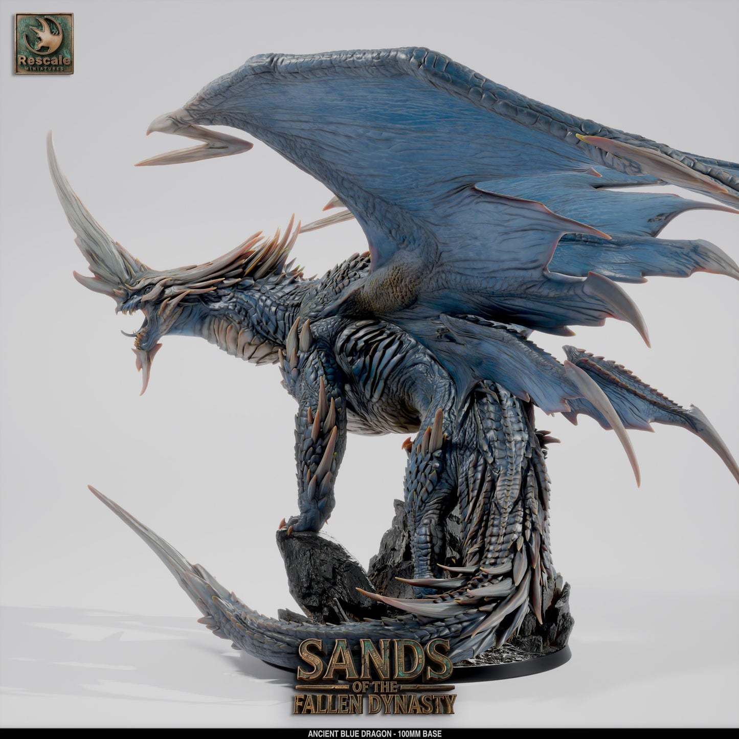 Ancient Blue Dragon // D&D Miniature Monstrosity
