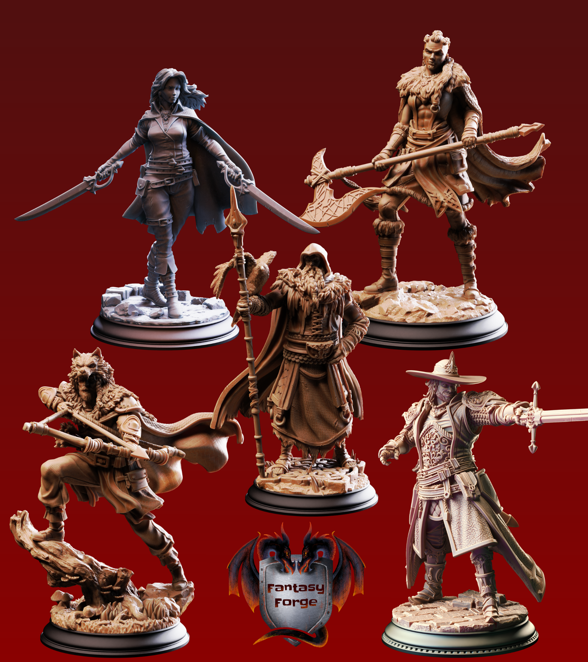 Starter Party Bundle - D&D Miniatures