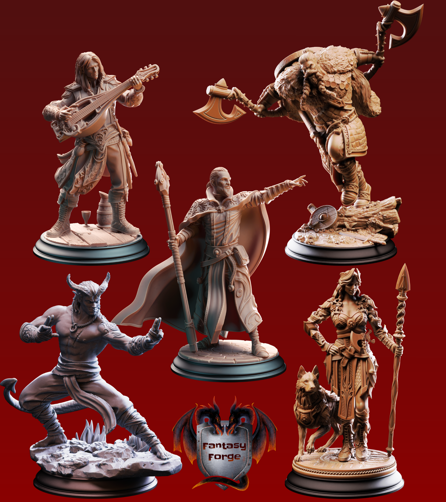 Starter Party Bundle 3 - D&D Miniatures