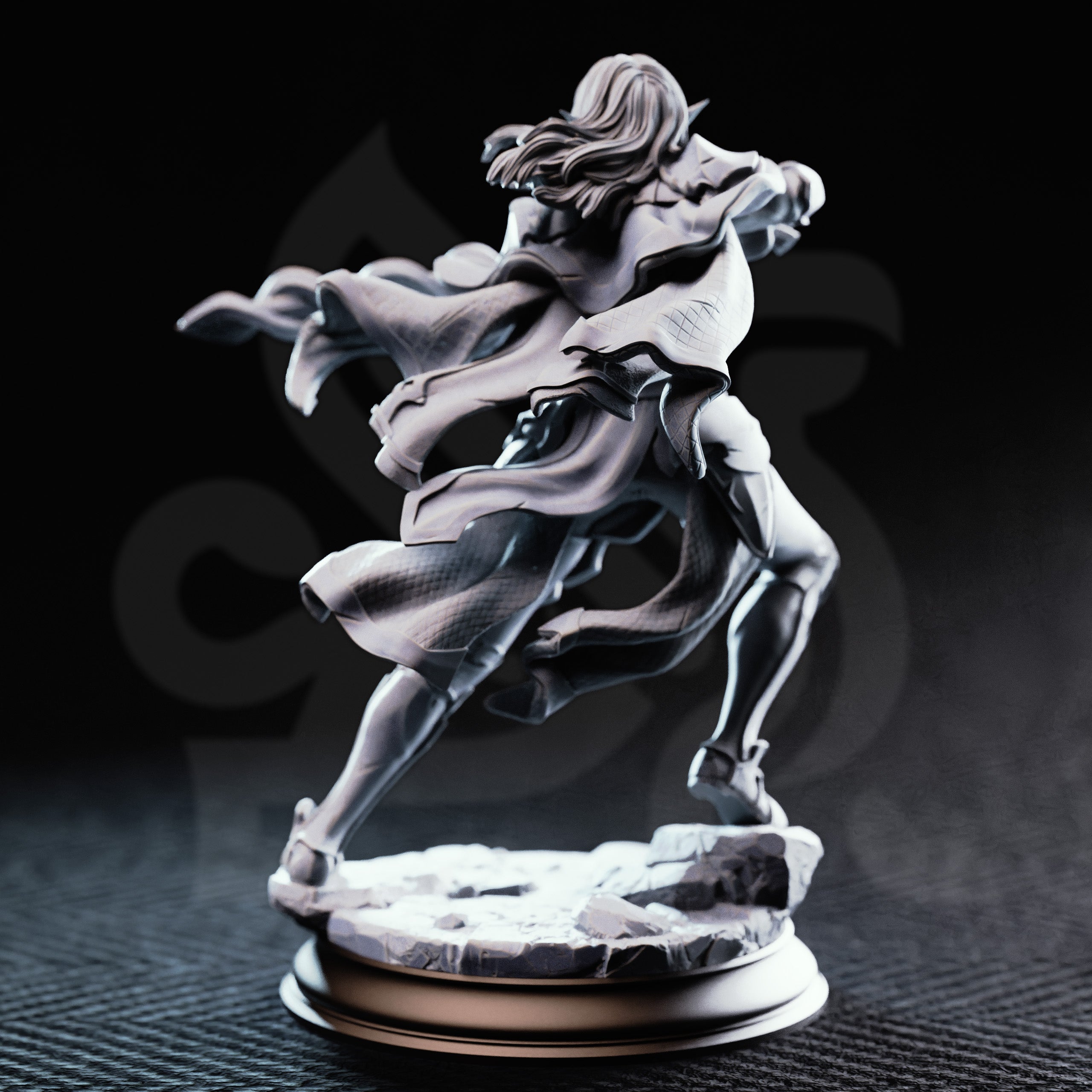 Cerindelia of House Verani - High Elf Spellsword // D&D Miniature