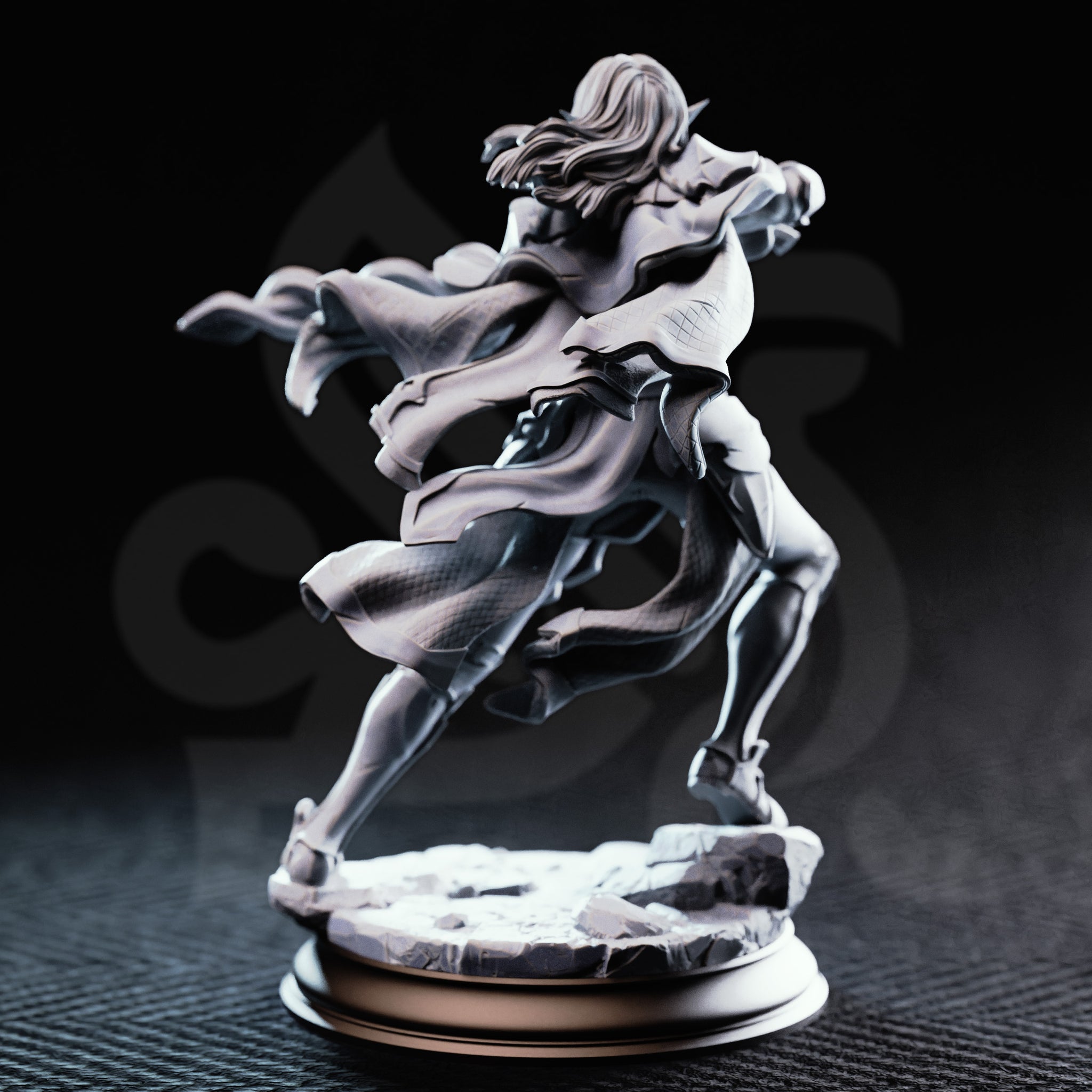 Cerindelia of House Verani - High Elf Spellsword // D&D Miniature