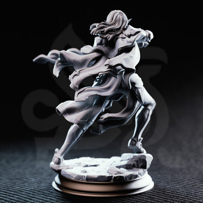 Cerindelia of House Verani - High Elf Spellsword // D&D Miniature