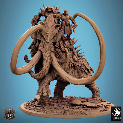 Orcs riding Mammoth