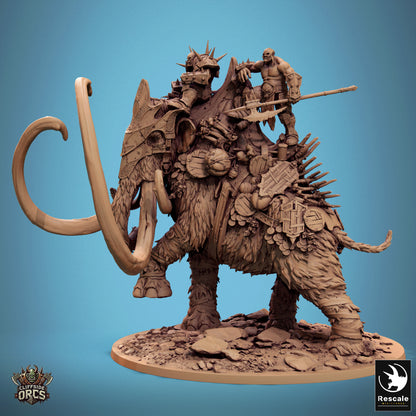 Orcs riding Mammoth