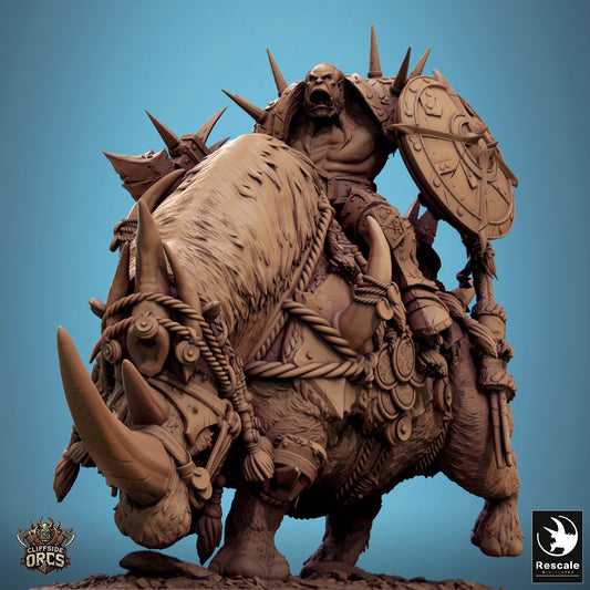Orcs mounted on Rhino