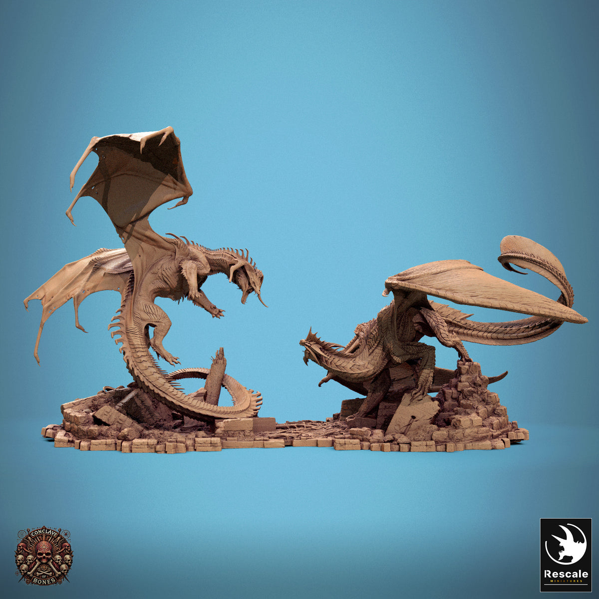 Dragon Duel - Diorama
