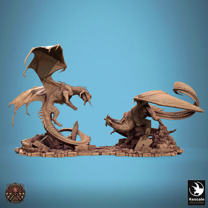 Dragon Duel - Diorama