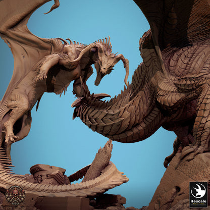Dragon Duel - Diorama