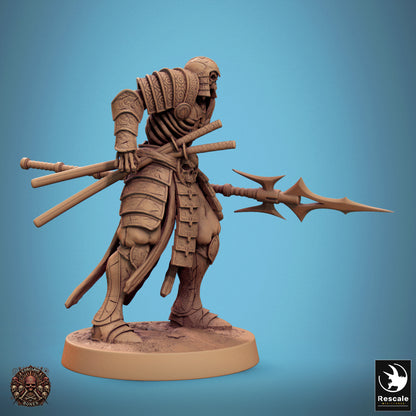 Oriental Skeleton with Spear