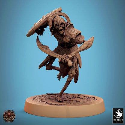 Persian Skeleton Swordsman with shield