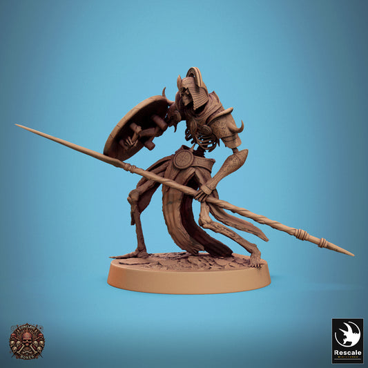 Persian Skeleton Swordsman with shield