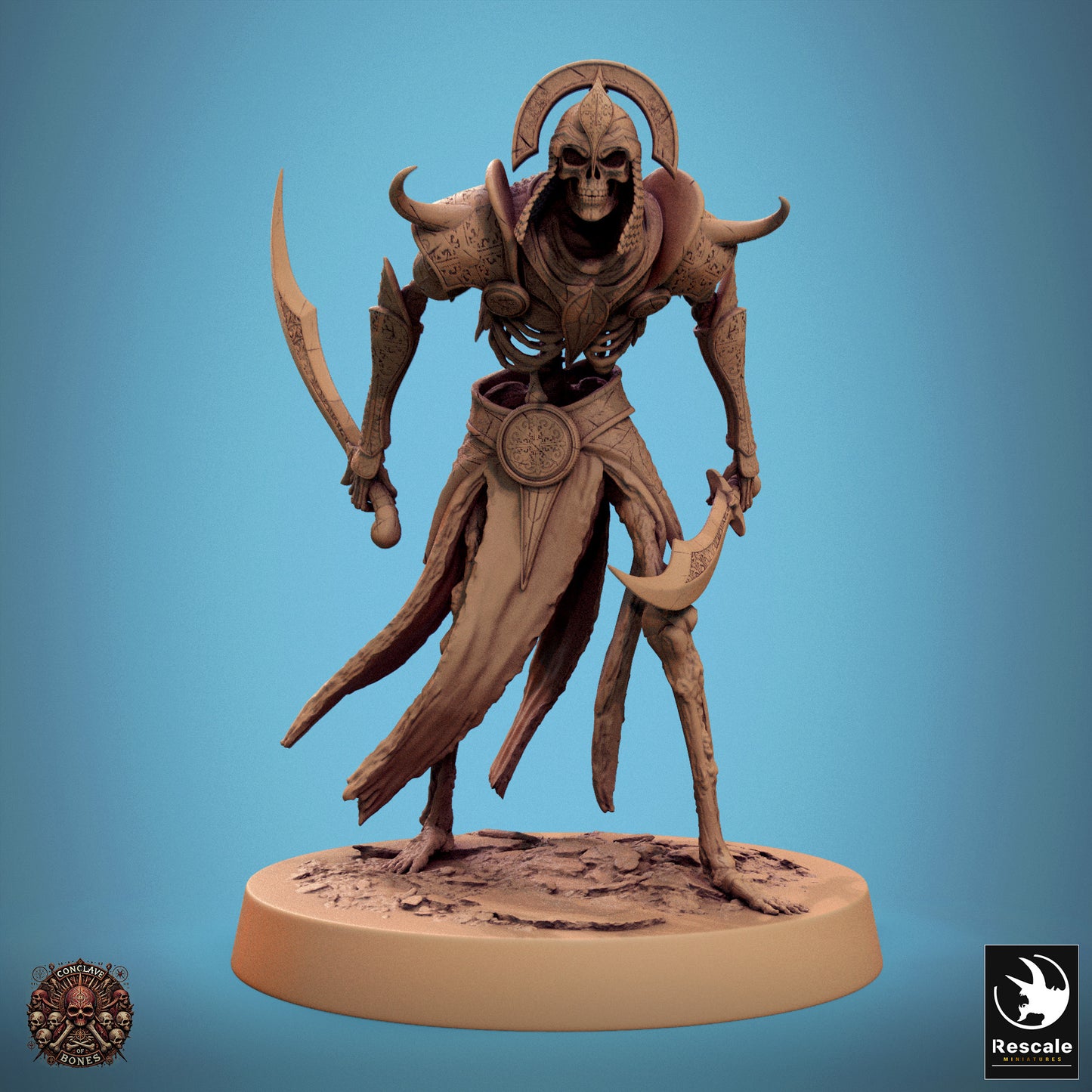 Persian Skeleton Swordsman