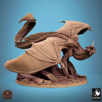 Dragon Argintiu Metalic