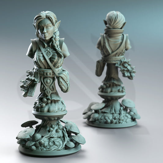 Cordelia the Homestead Hermit – Halfling Druid - BUST