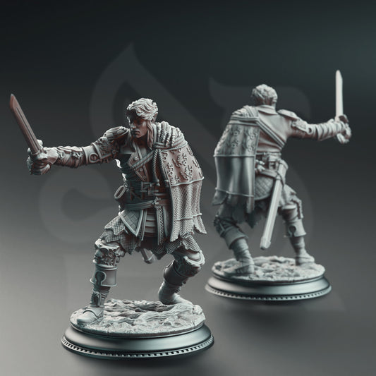 Corin of Lamhet Half Elf Duelist | FantasyForge