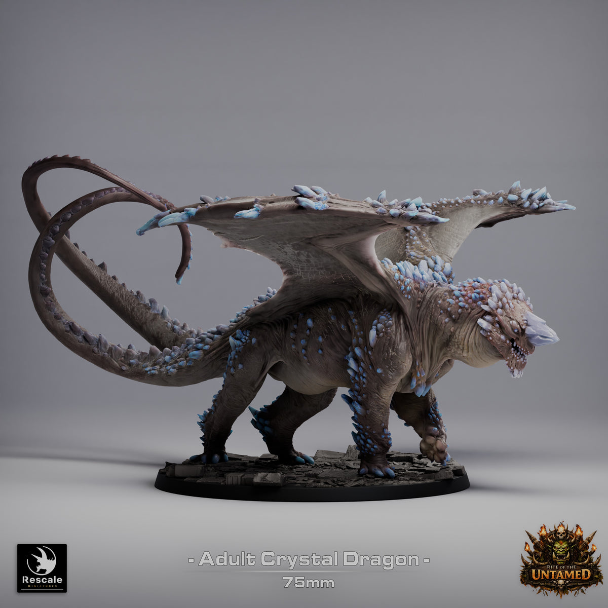 Crystal Dragon // Miniature DND